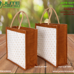 Jute Vision-Color Jute Cotton Shopping Bag