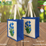 Jute Vision Jute-Cotton Lunch Carrying Bag
